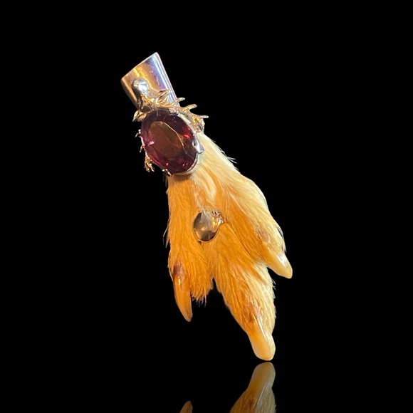 1960’s Vintage Scottish Kilt Pin Glass Caringhorm-Ward Brothers. 2.75” - Picture 6 of 16